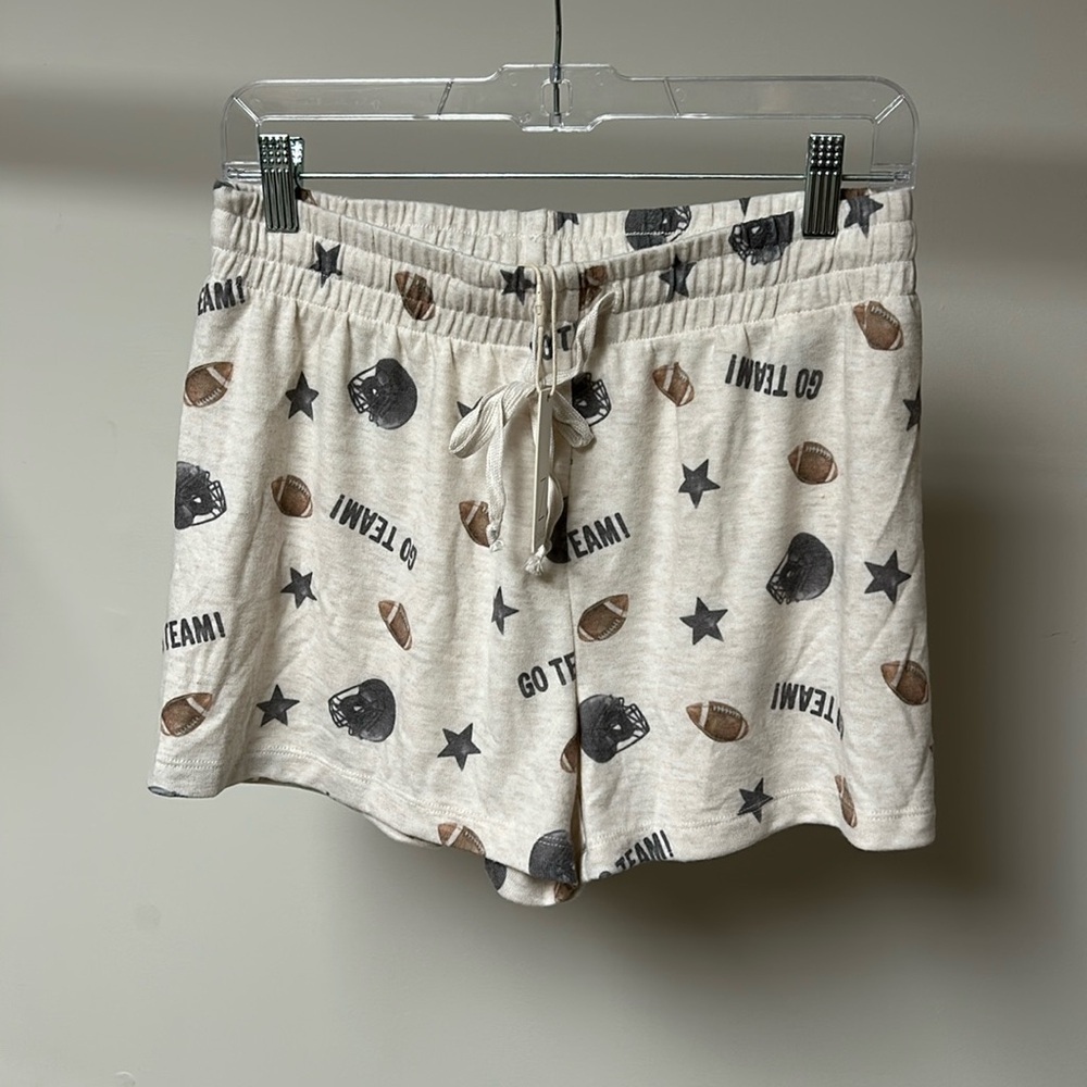 Z supply sporty football star short heather linen